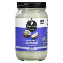 SPECTRUM CULINARY 유기농 코코넛 오일 정제 14 FL OZ, 기본, 1.5L