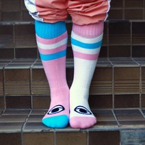 애니 스튜디오 여성양말 ODD 7 SKY / PINK 짝짝이 스키 스노우보드 스포츠양말