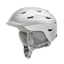 스미스 Smith Optics Liberty 여성용 스노우보드 스키 헬멧, Matte Satin White, Small