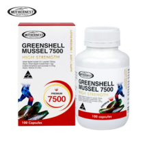 마더네스트 호주 프리미엄 초록홍합 7500 100캡슐 100% 초록입홍합 파우더