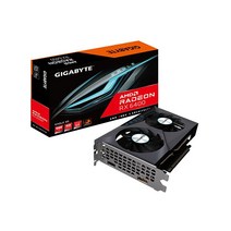 기가바이트 Radeon RX 6400 Eagle 4G 그래픽 카드 WNDFORCE 2X 냉각 시스템 4GB 64비트 GDDR6 GVR64EAGLE4GD 비디오