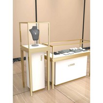 금은방 원형 쇼케이스 쥬얼리 진열대 귀금속 액세서리, 100x45x95+하부장