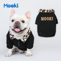 강아지 겨울옷 깔깔이 mookipet 애완 동물 강아지 옷 테디 fadou bichon 작은 개 슈나우저 가을과 겨울 두꺼운 겨울 옷을 따뜻하게 유지, 1.  블랙(스팟), 2.  FB2(23-28 캐티)