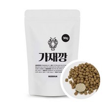 [비지떡] 비지떡 가재깡 사료, 90g, 1개