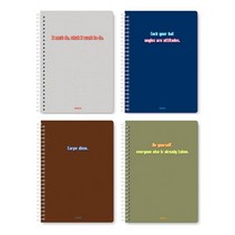 쭈bhnj__양지 스프링 노트 대 5호 16절 디자인 유선 줄노트 학습 연습장 라인 메모 필기 공책 학생 링노트♥hopenjoy!, ♥hopenjoy!