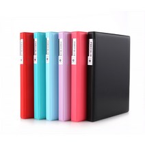 아톰 포트폴리오 파일 PF204 A4 40매, 핑크