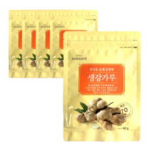 일루몬트 성진식품 생강70% 곱게 분말한 생강가루 60g, 5개