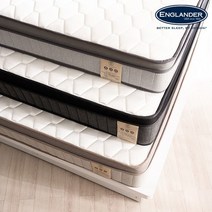 잉글랜더 Sweet Slumber 스탠다드스프링 필로우탑 매트리스 K, 라이트그레이