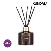 쿤달 퍼퓸 디퓨저 화이트머스크 200ml x9개, 단품없음