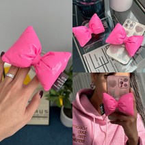 [유유존] 핑크리본스마트톡 핸드폰 거치대 링 손잡이 홀더 볼륨, 핑크리본스마트톡_핑크