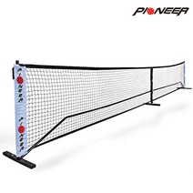 PIONEER 피클볼 네트 세트 경기용 국제규격 스탠드 포함