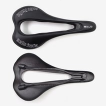 Selle Italia SLR Tekno-Flow Road Bike Carbon Saddle 남성 및 여성용 탄소 섬유 도로 자전거 안장 - 블랙, Matte