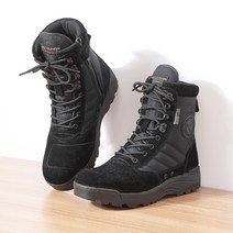 바이크롱부츠 남성용 오토바이 라이딩 부츠 오프로드 모토크로스 겨울 신발 야외 투어링 마틴 미끄럼 방, 02 Black