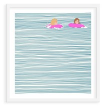 명화 Jorey Hurley Floating Girls 인테리어액자 33x38