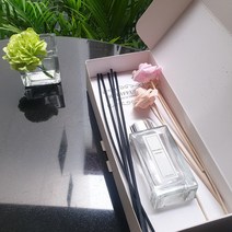 은빛 롱사각 120ml IU 디퓨저 선물세트 마미하우스, 12_레몬 라벤더 향_쇼핑백 추가