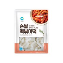 청정원 별미 청정원 순쌀 떡볶이떡 1kg 자취 혼밥 식사 간식 체중조절 도시락, 7개