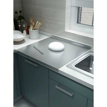 스테인레스 반죽판 요리 매트 반죽 제빵 작업판 밀대