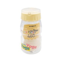 요구요구 빨대물병 (460ml/옐로우) 빨대 물컵 휴대용물병, 1개