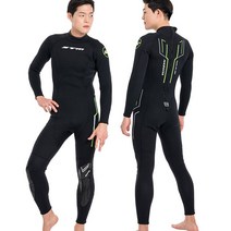 STM NASCITA 남성 원피스 서핑 수상슈트 GRN, S