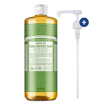닥터브로너스 닥터브로너스 그린티 퓨어 캐스틸 솝 950ml+펌프123083