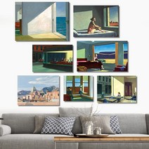 에드워드 호퍼 그림 액자 No13~24 캔버스 3호(27x19cm), 22. Cobbs Barns and Distant H