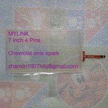 신제품 7 인치 4 핀 터치 스크린 MYLINK 자동차 CD 오디오 플레이어 내비게이션 라디오 쉐보레 GMC Onix Aveo Spark Prism Trax 2012-2016 용, CN_HD
