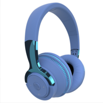 Bluedio H2 Hi Fi 노이즈 캔슬링 블루투스 5.0 헤드폰, 푸른 색