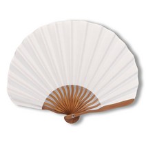 도담 반달면 부채, 백색