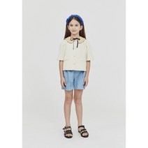 빈 현대충청 BX22BL01IV 아이보리 요루지 블라우스 자켓