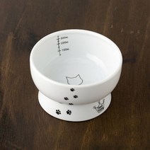 네코이찌 고양이 식기 워터볼 네코가라, 1개
