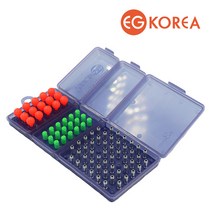 역대급 이지코리아 전자케미 세트 패키지 - 초록 민물낚시용품 3mm