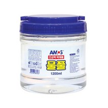 아모스 초강력 액체풀 물풀 1200ml 대용량 벌크, 없음