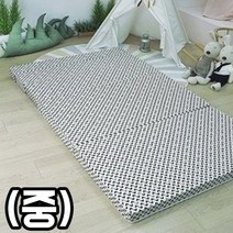 접이식매트리스 침대매트리스 싱글매트 BYK 중 공간활용 3단