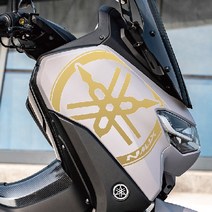 YAMAHA NMAX125 NMAX155 스티커 엠블럼 데칼 심벌 마크 커버 로고 엔맥스 골드 장식, 골드세트