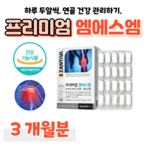 무릎 무릅 관절 연골 건강 도움 독일산 MSM 엠에스엠 비타민D 디메틸설폰 홈쇼핑 프리미엄 골드 플래티넘 영양제 성분 가격 효능 밸런스 비교 등산 헬스, 3 개월분, 1200mg x 60정 (하루2알)