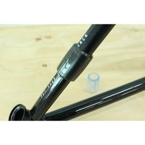 다운언더 픽시 하이브리드 로드 자전거 탑튜브가드, 1개, 블랙