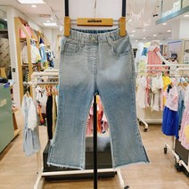 밀리밤 2023년 NEW 여름신상!! 롱다리로 날씬하게 스판성좋은 옆트임 부츠컷 청바지