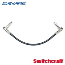 Canare GS-6 & Switchcraft 228 커스텀 패치 케이블 / Right Angle (CS6-P), 70cm