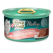 팬시피스트 엘레강트 메들리파테 고양이캔 프리마베라 연어, 85g, 24개입