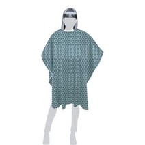 Fromm Apparel Studio 프리미엄 헤어 스타일링 및 헤어 커팅 케이프 111.8cm x 147.3cm(44x58인치) 테프론 코팅 기하학적 프린트