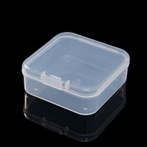 5.5x5.5cm 다용도 보관함 PP 투명 정사각 수납케이스, 상세 참조, 본상품선택