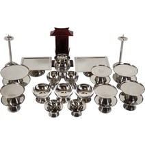 더만복 행화 스텐제기 27p 제기세트 제사 1.0t, 1세트