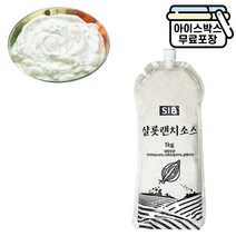 선인 샬롯랜치소스 1kg 사워크림 랜치 드레싱, 1개