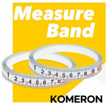 접착 붙이는 붙여쓰는 스티커 의류용 치수 피팅 줄자 스티커자 핏트자, 옵션3.붙이는줄자3.5m