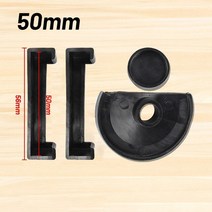 작업대 벤치 바이스 고무 패드 360 도 미끄럼 방지 클램프 매트 테이블 보호 블랙 세트당 4 개 50mm 70mm 80mm, 1.5mm