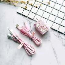 심플이어폰 VIVOZ3IU1Z1 청춘 판 케이블 보호케이스 실끈 충전기 스티커 시트지 감기다 줄감개 3444065720, 일반핏 패키지, 전 화이트 팬더