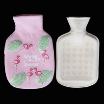 전자파 없는 난방효과 보온 물주머니 350ml 물손난로 온수물주머니 생리통 찜질기 온수 찜질팩 온열팩 찜질물주머니 온수찜질팩 온수주머니 물핫팩 보온팩 고무핫팩 물팩 보온주머니 물리치료 손난로 찜질주머니 야외활동 사무실 캠핑 차량, 핑크