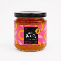 아빠랑 고흥유자로 만든 유자청, 1개, 1병, 280g