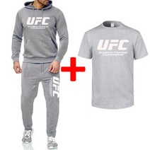 UFC 반팔 티셔츠 긴팔 후드 긴바지 3종 세트 주짓수 격투기