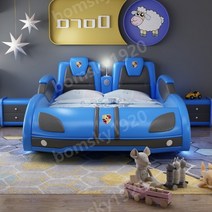자동차침대 초등학생 스포츠카 형제 자매 남아 침대, 없이, 1800mm x2000mm